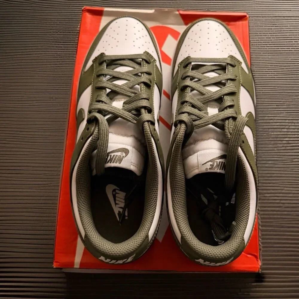 Nike Dunk Low Medium Olive White 11.5W/10M